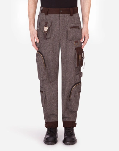 Dolce & Gabbana Wool Cargo Pants