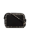 VALENTINO GARAVANI ROCKSTUD LEATHER CROSSBODY BAG