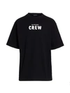 BALENCIAGA Logo Crew Print Jersey T-Shirt