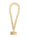 MOSCHINO STEREO PENDANT CHUNKY CHAIN NECKLACE