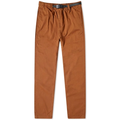 Gramicci Nn Just Cotton-blend Corduroy Trousers In Brown