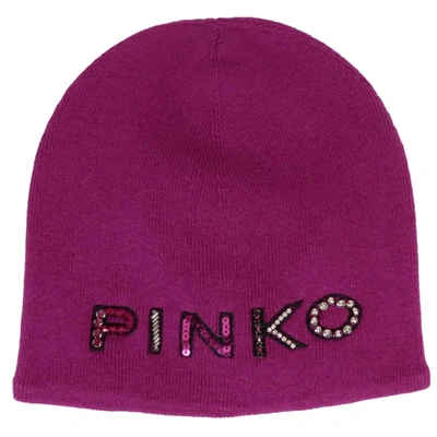 Pinko Tropicale Hat In Fuchsia