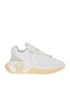 Balmain Sneakers B Runner In Nylon Color White In White