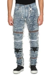 Alyx Blue Blackmeans Edition 6 Pocket Jeans In Denim Chiaro