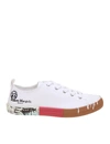 MAISON MARGIELA MAISON MARGIELA WOMEN'S WHITE COTTON SNEAKERS,S58WS0178P2974H1527 40