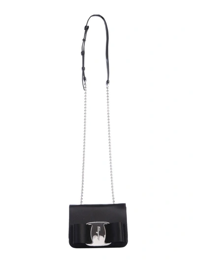 Ferragamo Salvatore  Women's Black Shoulder Bag