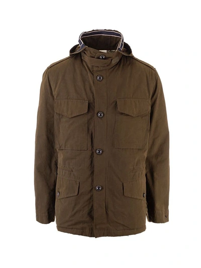 Jacob Cohen Field Jacket In Military Green