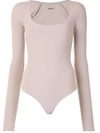 ALIX NYC SULLIVAN SCOOP-NECK BODYSUIT