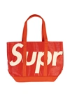 SUPREME WOVEN RAFFIA TOTE