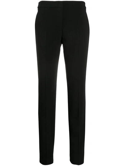 Moschino Tapered Trousers In Black