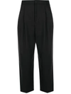 MOSCHINO TAILORED CROPPED TROUSERS