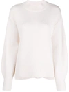 Le Kasha Merida Funnel-neck Cashmere Jumper In White