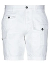 Dsquared2 Shorts & Bermuda Shorts In White