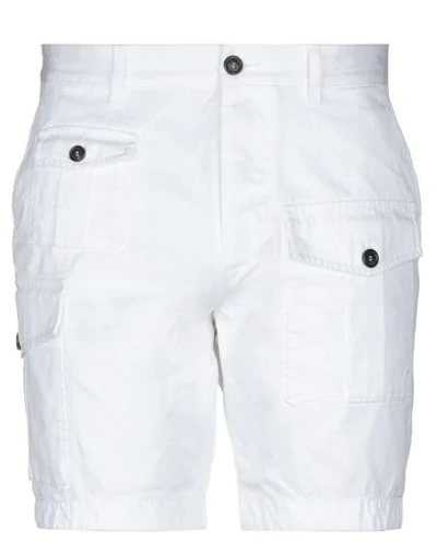 Dsquared2 Shorts & Bermuda Shorts In White