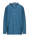 Rains Overcoats In Azure