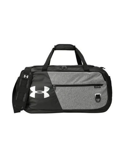 Under Armour Travel Duffel Bags In Grey