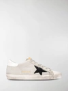 Golden Goose Super-star Lace-up Sneakers In Neutrals