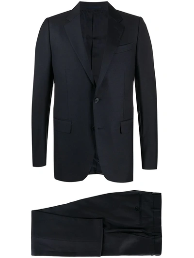 Ermenegildo Zegna Single-breasted Suit In Blue