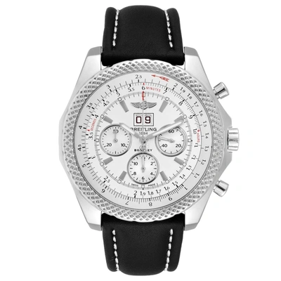 Breitling Bentley 6.75 Speed Chronograph Silver Dial Mens Watch A44364 In Not Applicable