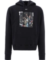 OFF-WHITE BLACK COTTON SWEATSHIRT,C238EE39-F3EA-A011-7ADE-405B8BB5AC93