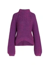 Free People Sweetheart Sweater In Glowing Orchid