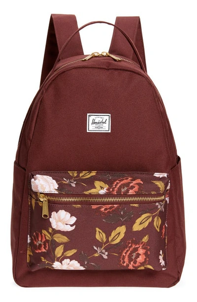 Herschel Supply Co Nova Mid Volume Backpack In Sketch Bloom