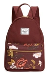 Herschel Supply Co Mini Nova Backpack In Sketch Bloom