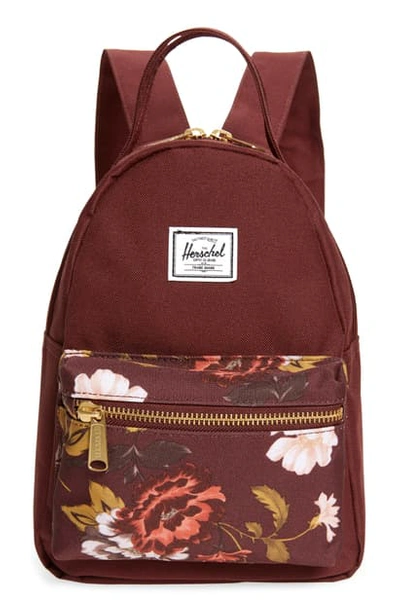 Herschel Supply Co Mini Nova Backpack In Sketch Bloom