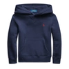Polo Ralph Lauren Kids' Cotton-blend-fleece Hoodie In French Navy