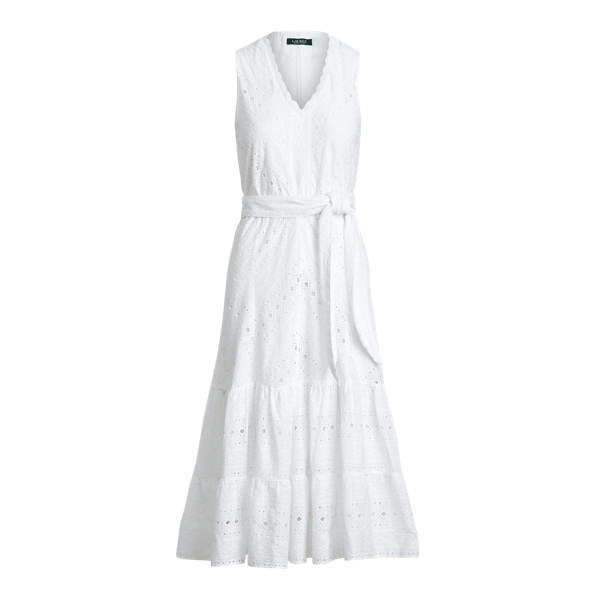white voile dress