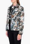 FERRAGAMO VALZER PRINT REVERSIBLE PUFFER JACKET