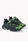 Balenciaga Track.2 Open Sneakers In Green