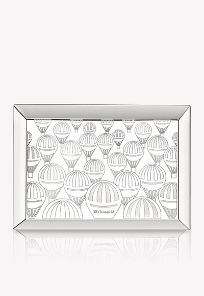 Christofle Montgolfiere Silver-plated Business Card Tray