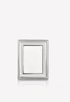 CHRISTOFLE PERLES SILVER-PLATED PICTURE FRAME- 13 X 9 CM