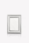 CHRISTOFLE PERLES SILVER-PLATED PICTURE FRAME- 15 X 10 CM