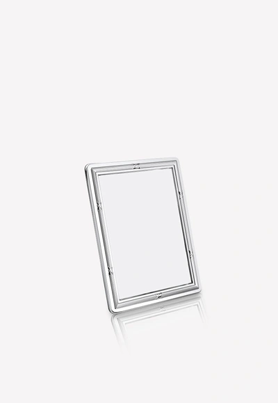 Christofle Rubans Silver-plated Picture Frame- 13 X 9 Cm