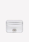 BALENCIAGA METALLIC BB CARDHOLDER