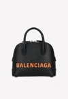 BALENCIAGA XXS VILLE TOP HANDLE BAG IN GRAINED CALFSKIN