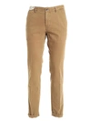 INCOTEX SLACKS COLLECTION trousers IN CAMEL colour