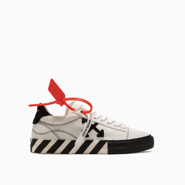 vulcanized new arrow canvas stripe sneakers