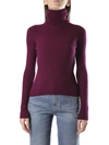 SAINT LAURENT RIBBED POLO NECK CASHMERE SWEATER,637720 YAVE26030