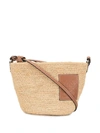 LOEWE RAFFIA WEAVE TOTE BAG