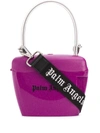 PALM ANGELS LOGO-PRINT STRUCTURED TOTE BAG
