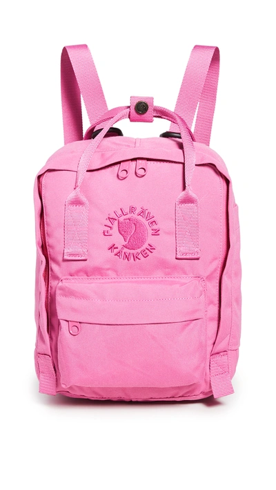 Fjall Raven Re-kanken Mini In Pink Rose