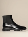 HOGAN CHELSEA BOOT IN BRUSHED LEATHER,11527835