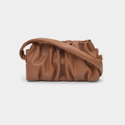 Elleme Vague Shoulder Bag In Brown