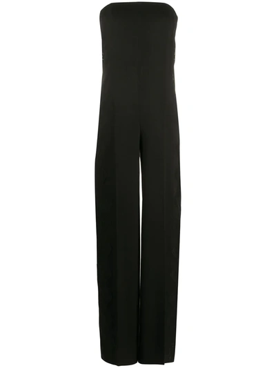 Stella Mccartney Women's Hallie Pleated Tapered Jumpsuit In Black