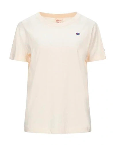 Champion T-shirts In Ivory