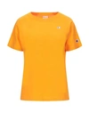 Champion T-shirts In Orange