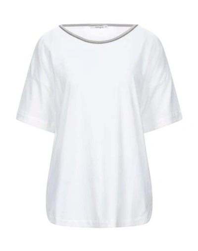 Kangra Cashmere T-shirts In White